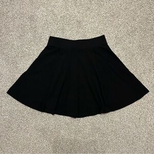 H&M Classic Black Skater Skirt